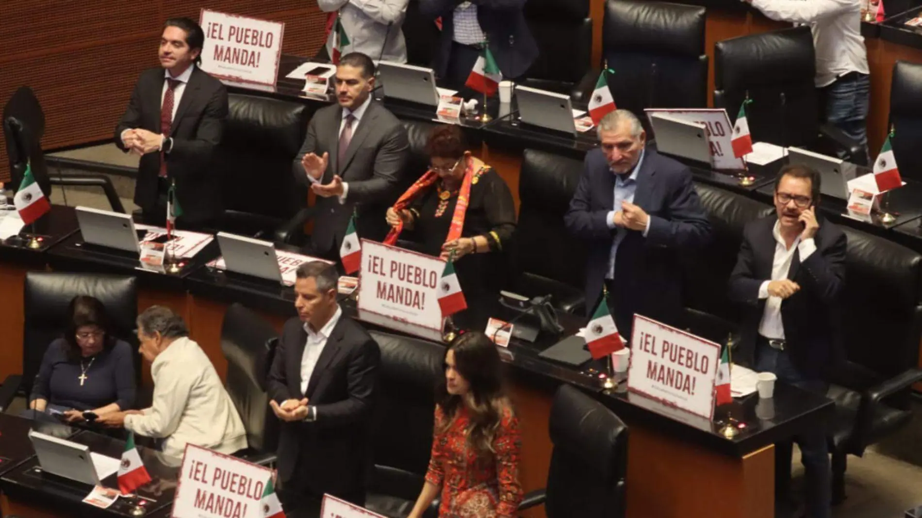 Senadores Morena_reforma judicial 